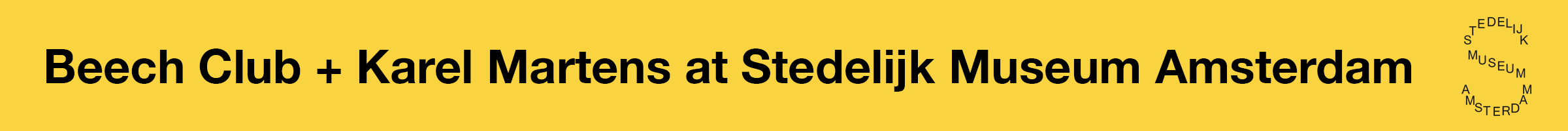 Stedelijk Museum Karel Martens